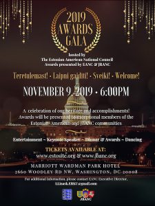 advertisement for 2019 awards gala hosted eanc